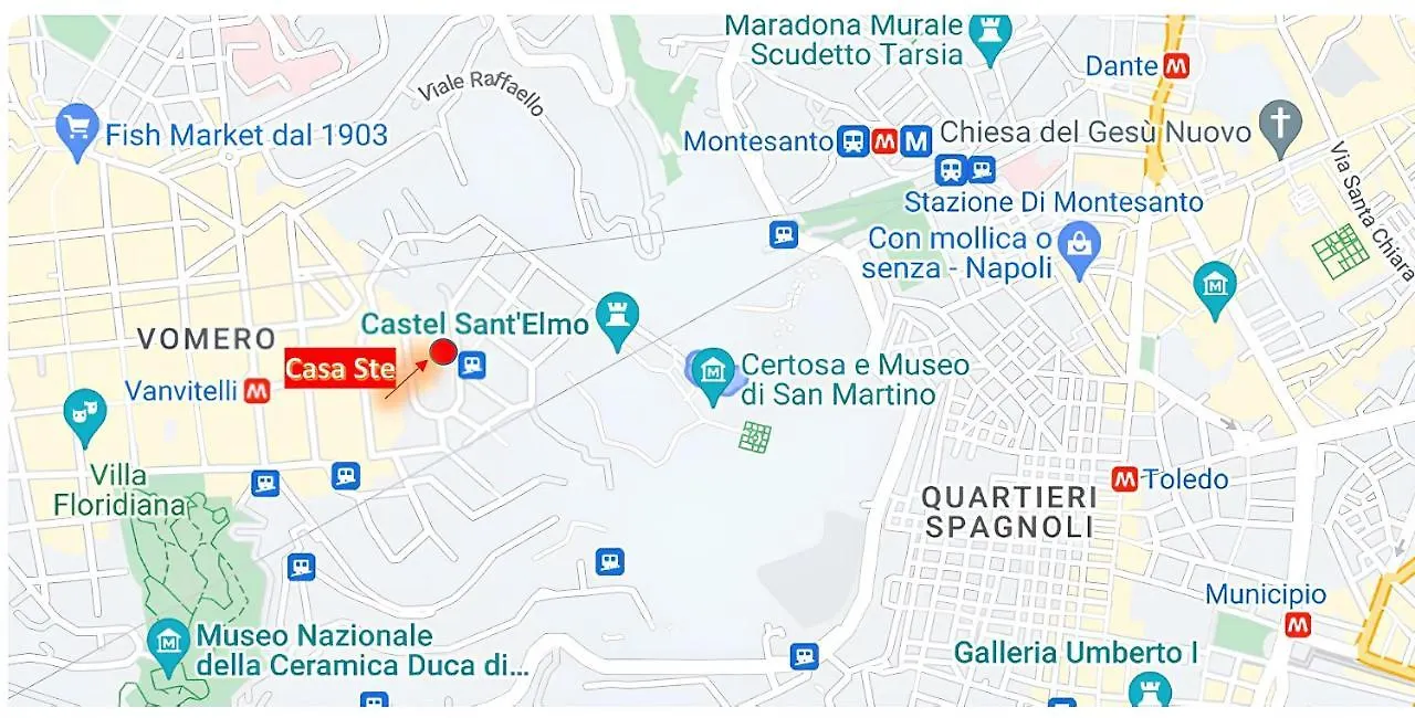 Casa Ste - San Martino, Vomero, Napoli